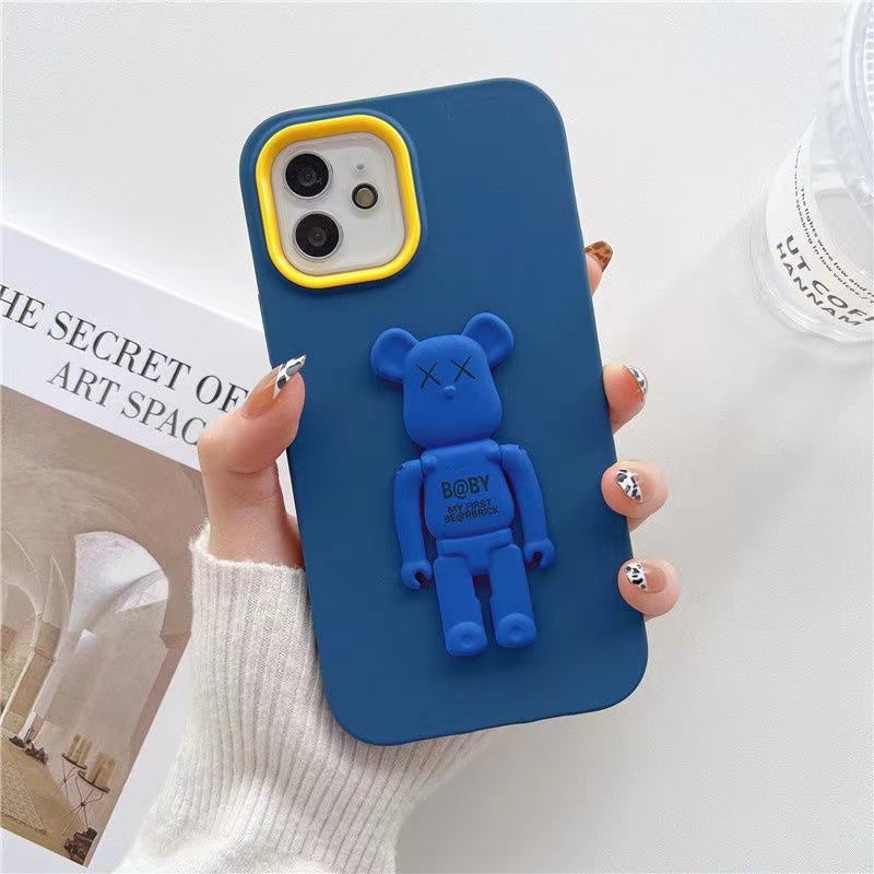 Color Bearbrick Phone holder cases